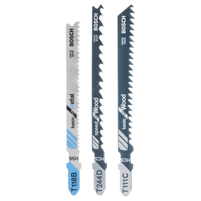 Bosch Accessoires Decoupeerzaagbladeset 1Xt111C,T244D,T118B | 3-delig - 2609256741 Bosch Accessoires Decoupeerzaagbladeset 1Xt111C,T244D,T118B | 3-delig - 2609256741