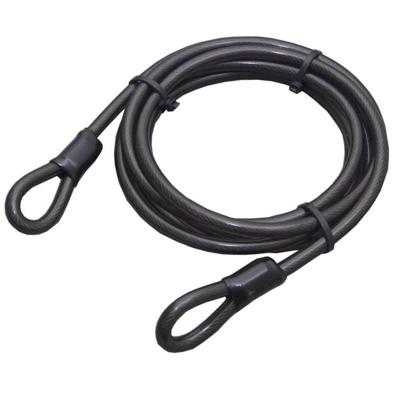 Python Kabel Voor Hangslot 2,5 Meter Staal 10 X 250 Mm Zwart Python Kabel Voor Hangslot 2,5 Meter Staal 10 X 250 Mm Zwart