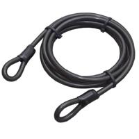 Python Kabel Voor Hangslot 2,5 Meter Staal 10 X 250 Mm Zwart - thumbnail