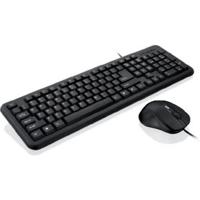 iBox OFFICE KIT II toetsenbord Inclusief muis USB QWERTY Engels Zwart - thumbnail