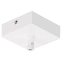 SLV GLENOS ® 210061 Plafondrozet Wit