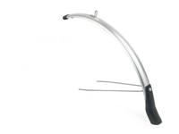 Voorspatbord Eurofender Snello 28" x 46 mm - zilver - thumbnail