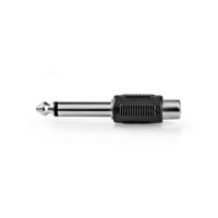 Nedis Verloopplug 6,35 mm male jack naar female RCA - thumbnail