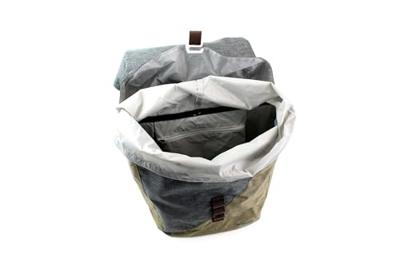 Racktime dubbele tas "heda" double bag heda desert sand/dust grey