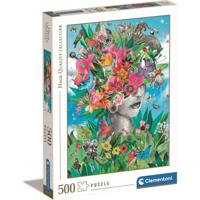 Clementoni High Quality Collection Puzzel Jungle 500 Stukjes - thumbnail