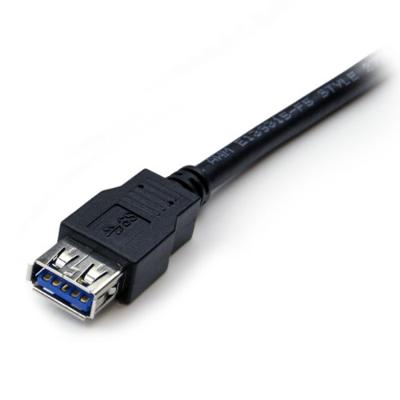 StarTech.com 1,8m SuperSpeed USB 3.0 Verlengkabel A naar A - Zwart M/F