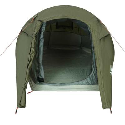 VidaXL Tunneltent 2-persoons waterdicht olijfgroen - thumbnail