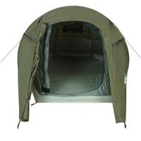 VidaXL Tunneltent 2-persoons waterdicht olijfgroen - thumbnail