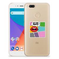 Xiaomi Mi A1 Silicone Back Cover Popart Princess - thumbnail