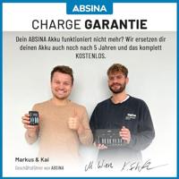 Absina Oplaadbare 9V batterij (blok) Absina 300 NiMH 8.4 V 270 mAh 1 stuk(s) - thumbnail