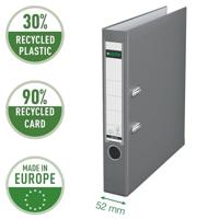 Ordner leitz 1015 180° 52mm pp a4 grijs | 20 stuks - thumbnail