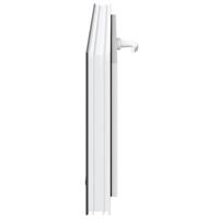 Kelderraam "RISOR" 110x40 cm 2 glas kiepdraad antraciet - thumbnail