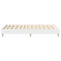 Bedframe zonder matras 140x190 cm spaanplaat wit - thumbnail