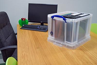 Really Useful Box opbergdoos35 liter, transparant