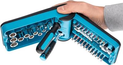 HAZET Dopsleutelset 856-1HP | 1/4 inch (6,3 mm) vierkant hol, 1/4 inch (6,3 mm) zeskant massief | Buiten-zeskant-tractieprofiel, Sleufprofiel, HAZET Dopsleutelset 856-1HP | 1/4 inch (6,3 mm) vierkant hol, 1/4 inch (6,3 mm) zeskant massief | Buiten-zeskant-tractieprofiel, Sleufprofiel,