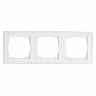 Afdekraam 3-voudig polarwit RAL9010 Klein K55