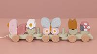 Little Dutch Flowers & Butterflies FSC blokkentrein - thumbnail