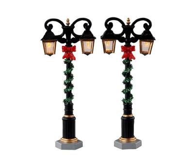 Splendid Lights Set Of 2 B/O (4.5V) Kersthuisje LEMAX - Lemax