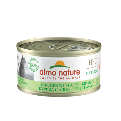 Almo Nature HFC Natural kattenvoer in gelei tonijn & inktvis 70g