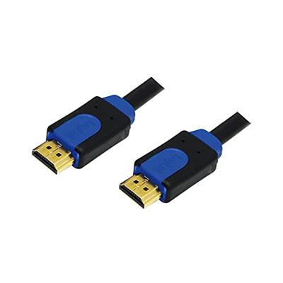 LogiLink HDMI Aansluitkabel HDMI-A-stekker, HDMI-A-stekker 2.00 m Zwart CHB1102 4K UHD HDMI-kabel
