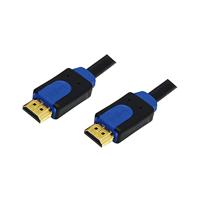 LogiLink CHB1102 HDMI-kabel HDMI Aansluitkabel HDMI-A-stekker, HDMI-A-stekker 2.00 m Zwart 4K UHD - thumbnail