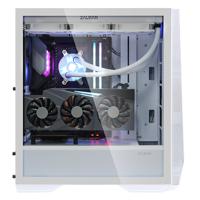 Zalman Z9 Iceberg ATX Mid Tower PC Case, White fan Midi Tower Wit - thumbnail