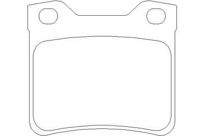 Remblokken set 2127803