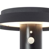 Brilliant G40432/06 Alvero Staande lamp op zonne-energie met bewegingsmelder LED-module LED vast ingebouwd 4 W Zwart - thumbnail