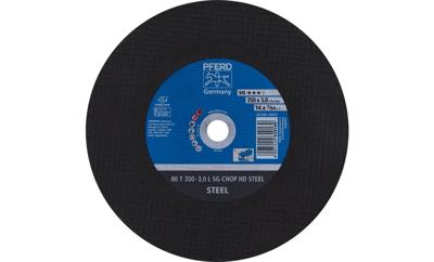PFERD TOOLS 80 T 350-3,0 L SG CHOP HD STEEL/25,4 66323580 Doorslijpschijf recht 350 mm 10 stuk(s) Getemperd staal, Staal