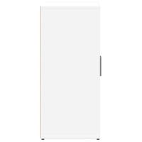 Dressoir 60x31x70 cm bewerkt hout wit - thumbnail
