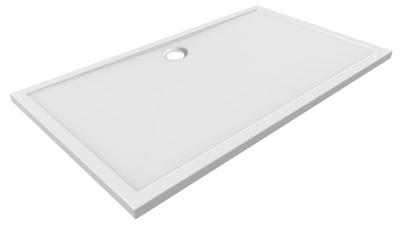 Douchebak Wiesbaden Acryl 160x90x4cm Wit Rechthoek 90mm Afvoer