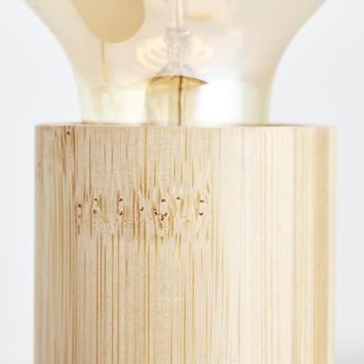 Brilliant 2-lichts plafondlampTiffany zwart met hout - 99682/76