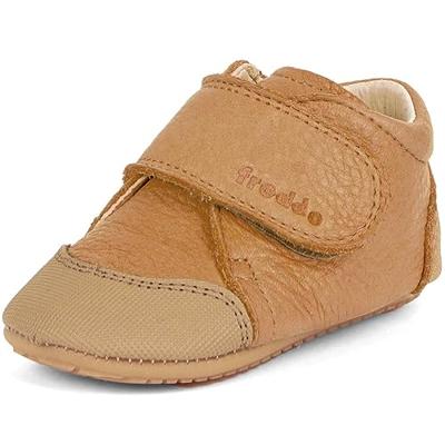 Leren schoenen voor kinderen PREWALKERS TOESY FRODDO karamel Leren schoenen voor kinderen PREWALKERS TOESY FRODDO karamel