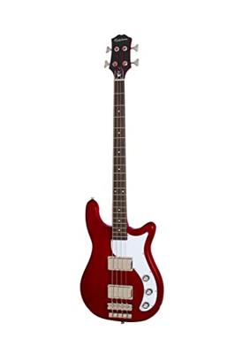 Epiphone Embassy Bass Sparkling Burgundy elektrische basgitaar