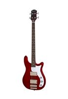 Epiphone Embassy Bass Sparkling Burgundy elektrische basgitaar - thumbnail
