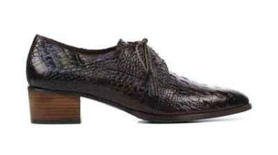 Pertini Dames Veterschoenen in Leder (Bruin) Pertini Dames Veterschoenen in Leder (Bruin)