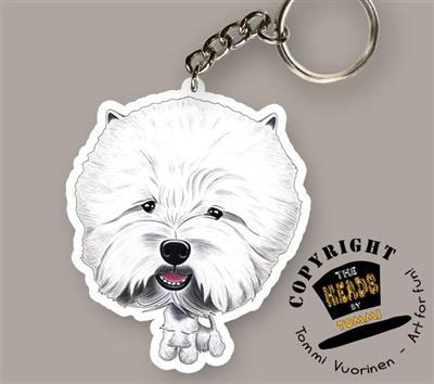 Sleutelhanger West Highland White Terrier