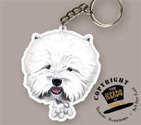 Sleutelhanger West Highland White Terrier - thumbnail