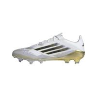 adidas F50 Elite Gras Voetbalschoenen (FG) Wit Zwart Goud - thumbnail