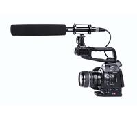 Nieuws Gathering Interview-microfoon XLR-kanon voor Canon, BOYA BY-BM6060, Boom-microfoon met voorruit en schokbestendige houder voor Nikon, D800, Sony, YouTube-camcorder - thumbnail