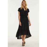 Imagine midi jurk zwart - thumbnail