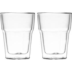 Gusta chantilly dubbelwandig glas 220ml 2-pack