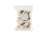 PETSTYLE LIVING GEKNOOPT BOT WIT MET EEND 10-11 CM 20 ST - thumbnail