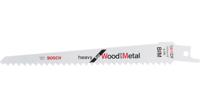 Bosch Accessoires 5x Reciprozaagblad Heavy voor Hout en Metaal S611DF - 2608656258 - thumbnail