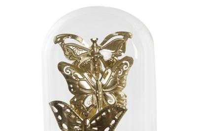 Decoratieve figuren DKD Home Decor Kristal Zwart Gouden Metaal Vlinders (18,5 x 18,5 x 32,5 cm) Decoratieve figuren DKD Home Decor Kristal Zwart Gouden Metaal Vlinders (18,5 x 18,5 x 32,5 cm)