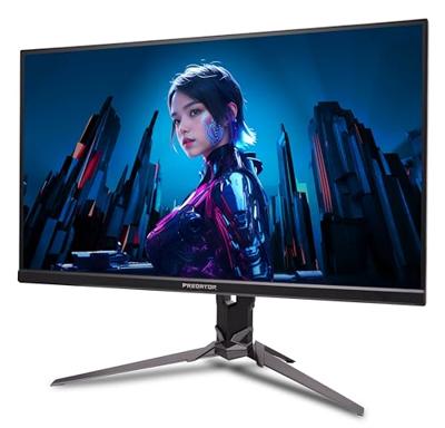 Acer Predator XB323QKV4b Gaming monitor Energielabel F (A - G) 80 cm (31.5 inch) 3840 x 2160 Pixel 16:9 1 ms HDMI, DisplayPort, Audio-Line-out IPS LCD