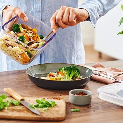 BOSCH - 3 luchtdichte vacuümbewaarboxen: 0,7L, 1,0L en 1,5L - Lekbak - Dag- en maandindicator - Tritan BOSCH - 3 luchtdichte vacuümbewaarboxen: 0,7L, 1,0L en 1,5L - Lekbak - Dag- en maandindicator - Tritan