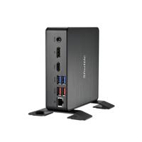 Shuttle nc40u xpc nano pc nc40u mini pc barebone, intel celeron 7305u, 6x usb3.2, 2x m.2, lan, 24/7 - thumbnail