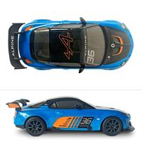 Politiewagen op Afstandsbediening Mondo Alpine A110 GT4 Blauw Turkoois - thumbnail