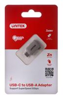 UNITEK ADAPTER USB-C-USB-A 3.1 GEN1, M/V, A1025GNI - thumbnail